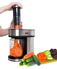 Total Chef 3-in-1 Automatic Electric Vegetable Spiralizer for Veggie Spaghetti, Noodles, and Ribbons