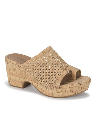 Baretraps Women's Bethie Slide Wedge Sandals - Macy's