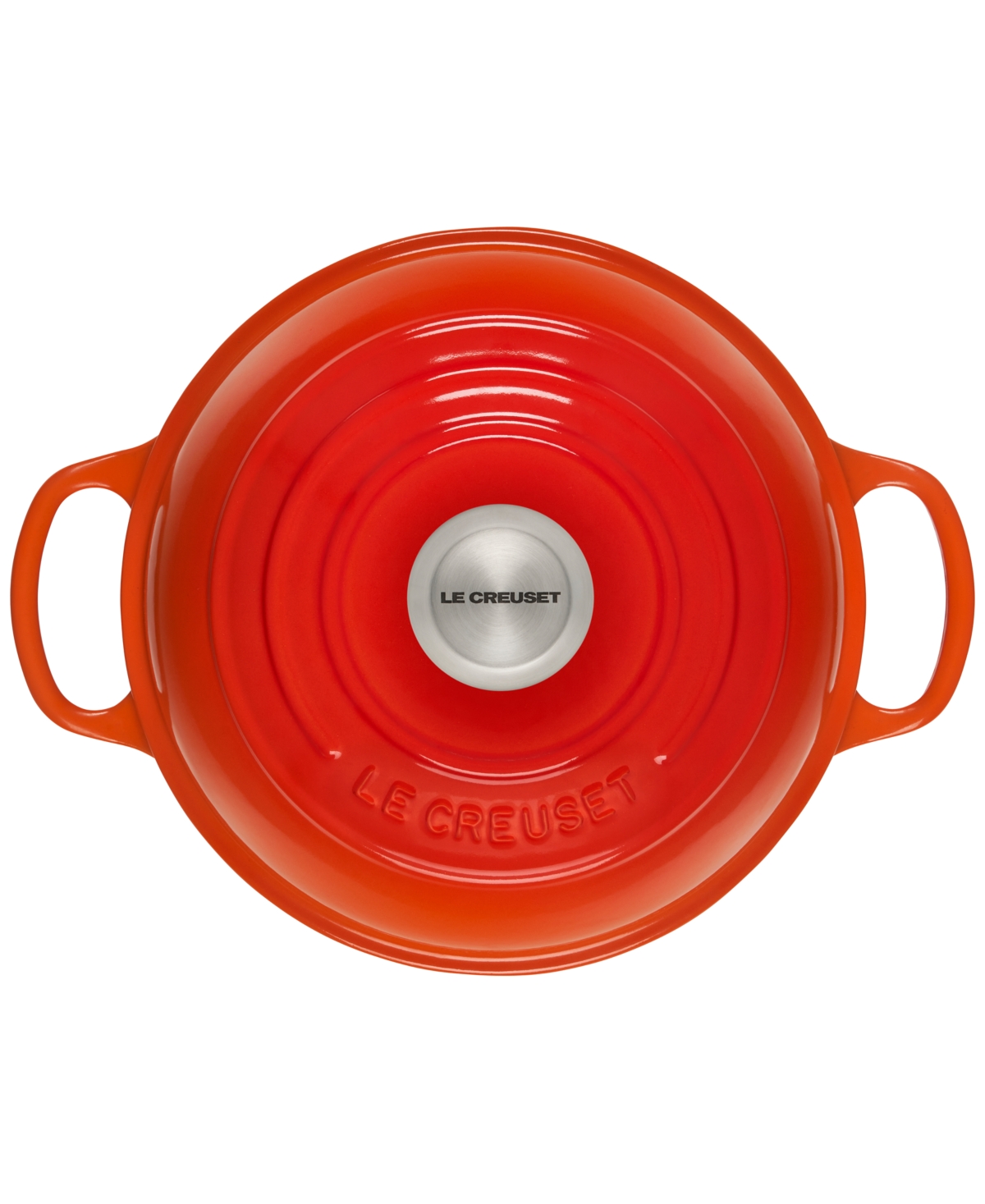 Le Creuset 1.75 Qt Enameled Cast Iron Bread Oven With Lid In Orange