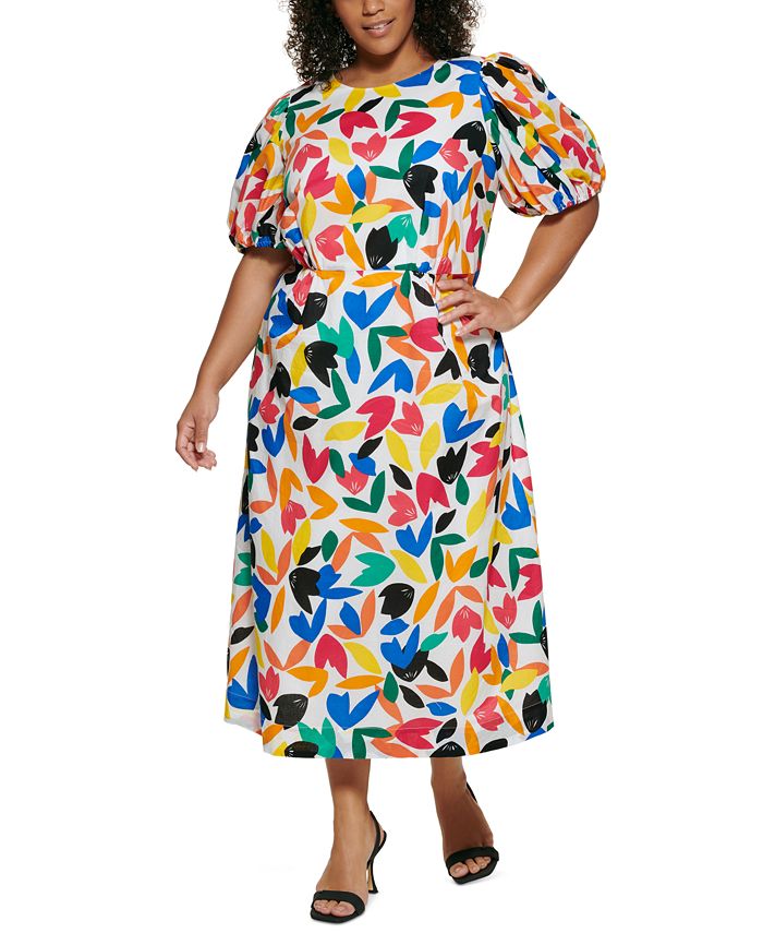 Calvin klein plus size maxi dresses hot sale