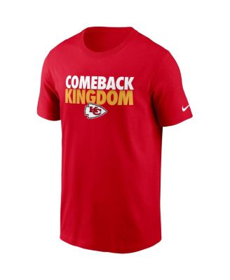 Men's Red Kansas City Chiefs Hometown Collection Comeback T-shirt