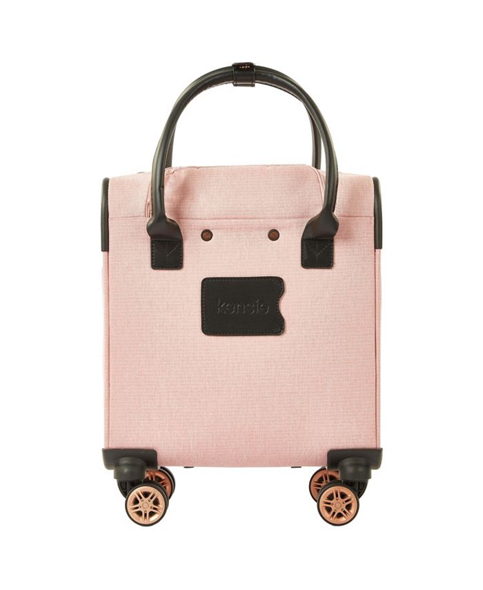 kensie Hudson Expandable Rolling Softside Luggage Set, 3 Piece Macy's