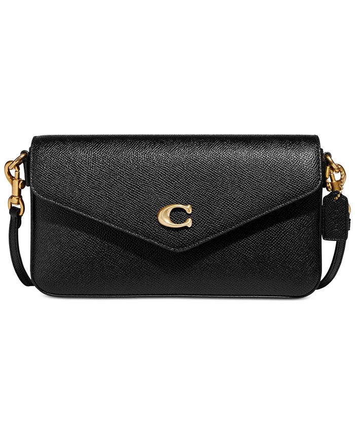 Leather crossbody bag Coach Black in Leather - 31498242