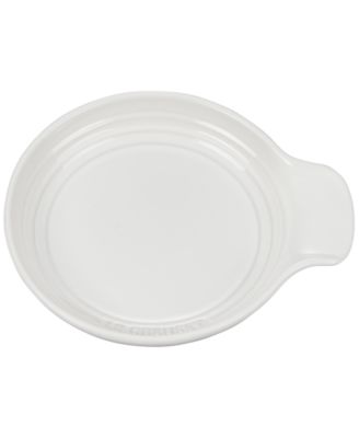 6" Enameled Signature Stoneware Spoon Rest