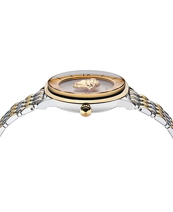 Versace - Women's Swiss La Medusa Two Tone Stainless Steel Bracelet Watch 38mm