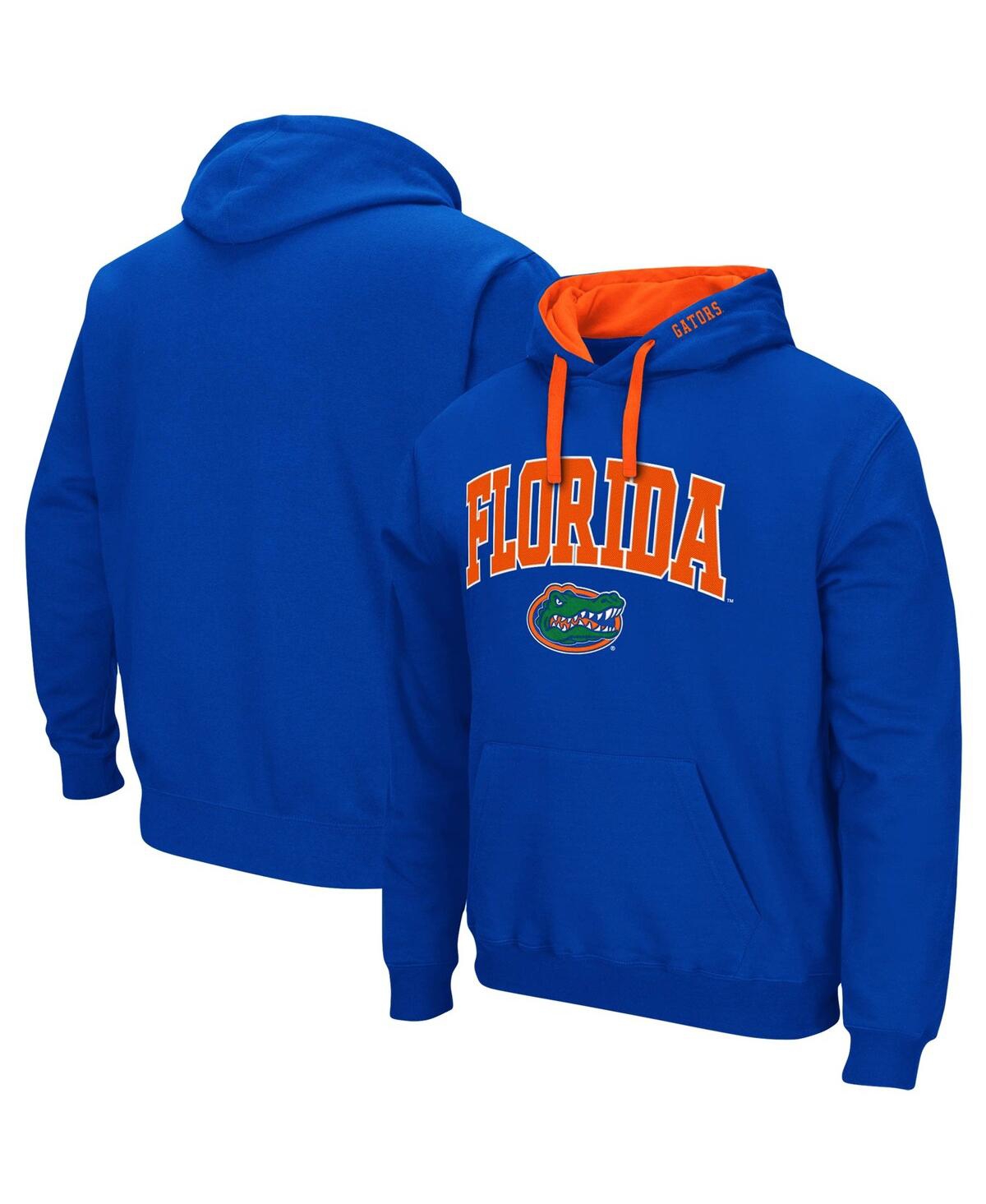 Men's Colosseum Royal Florida Gators Big and Tall Arch & Logo 2.0 Pullover Hoodie - Royal