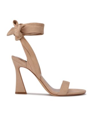 Women's Kelsie Ankle Wrap Sculpted Heel Sandals