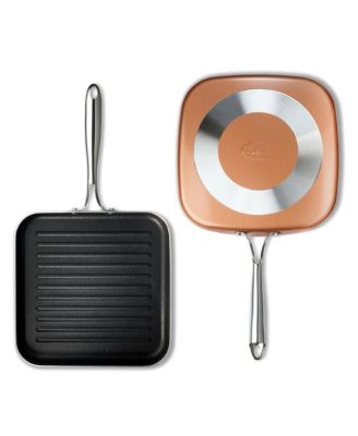 Gotham Steel - Cast Textured Coating Ultra-Durable Nonstick 10.5" Grill Pan