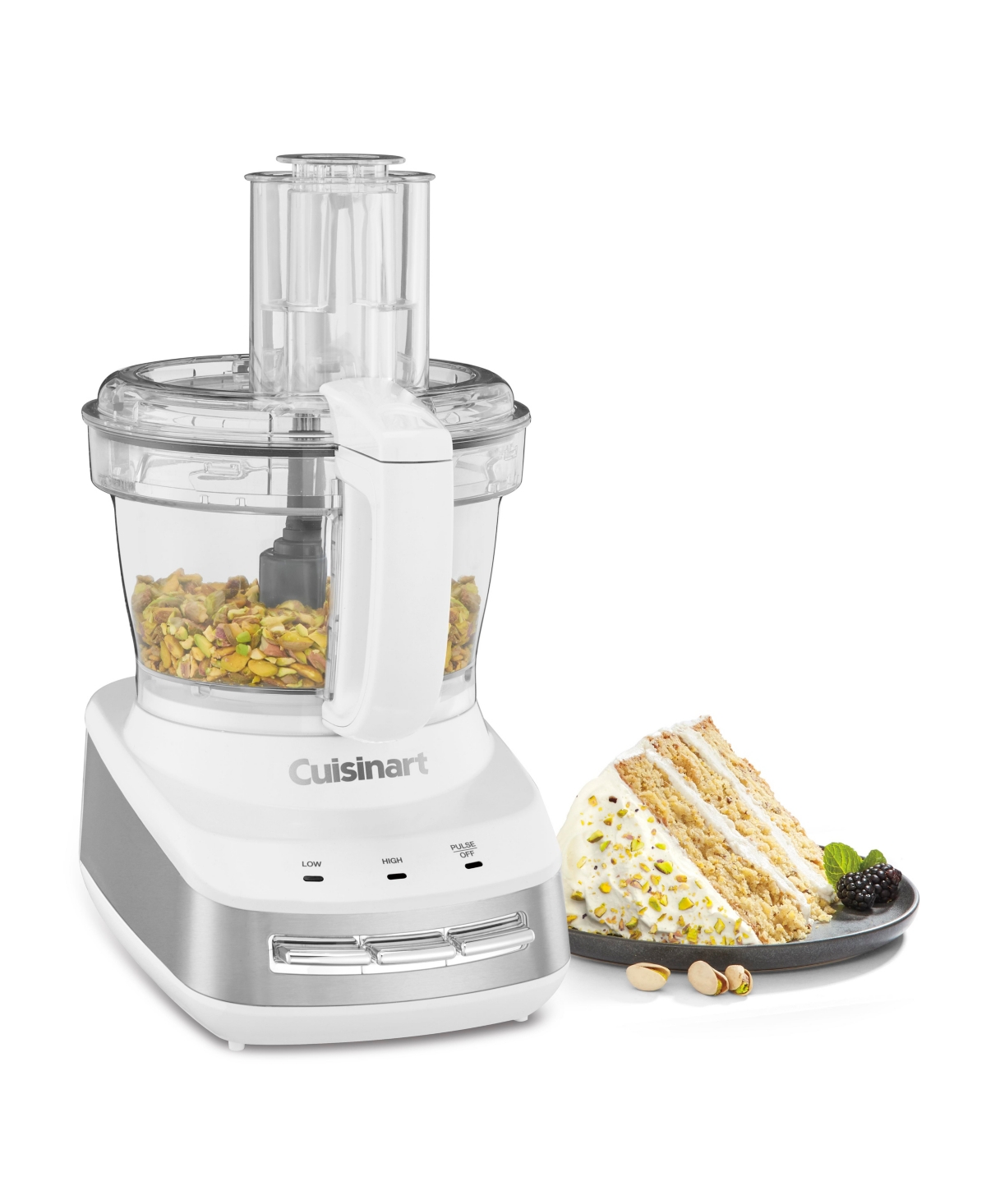 Cuisinart Core Custom 10-cup Food Processor In White  Stainless