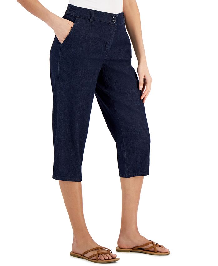 Karen Scott Women's Comfort-Waist Capri Pants, Created for Macy's - Macy's