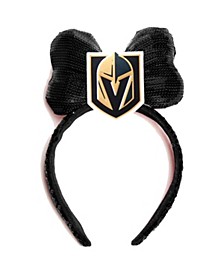 Women's Black Vegas Golden Knights Logo Headband