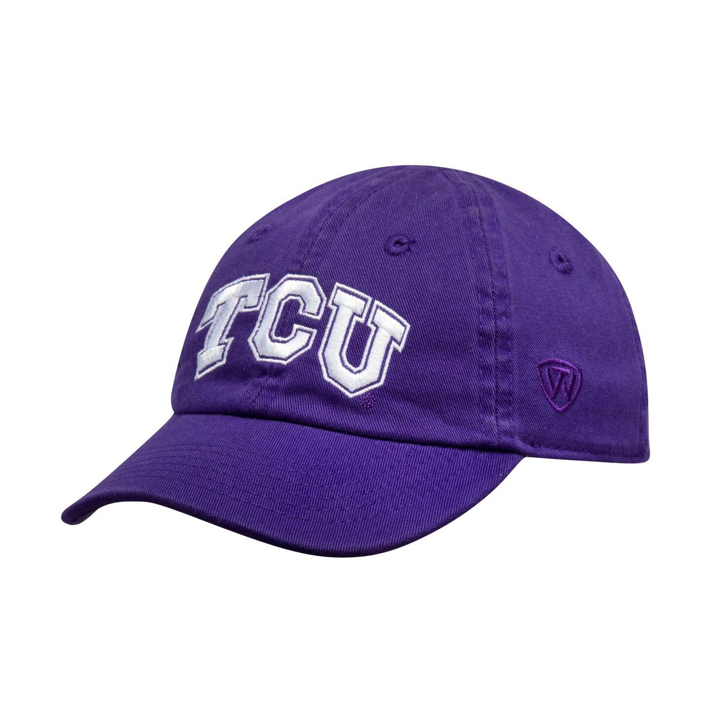 Кепка Top of the World Unisex Purple Tcu Horned Frogs Mini Me Adjustable Hat для малышей — фото 1