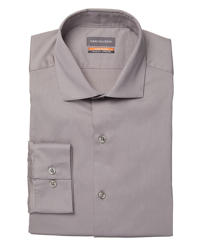 Folsen Stainshield Textured Dress Shirt (Van Heusen) main image 1