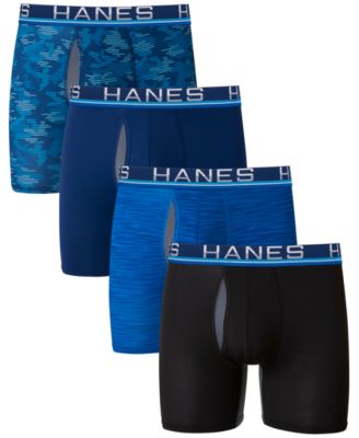 Hanes - Men's Ultimate 4pk. Sport Boxer Briefs