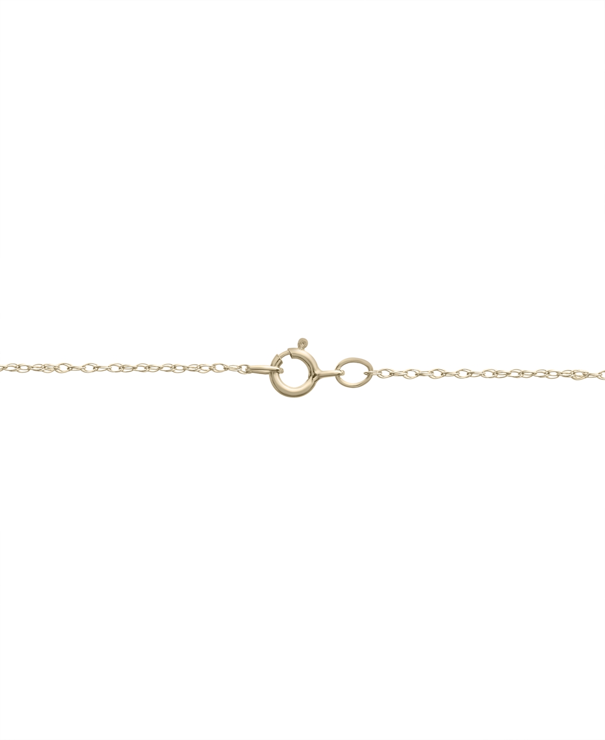 Wrapped Diamond Palm Tree Pendant Necklace (1/5 ct. t.w.) in 10k Gold, 16