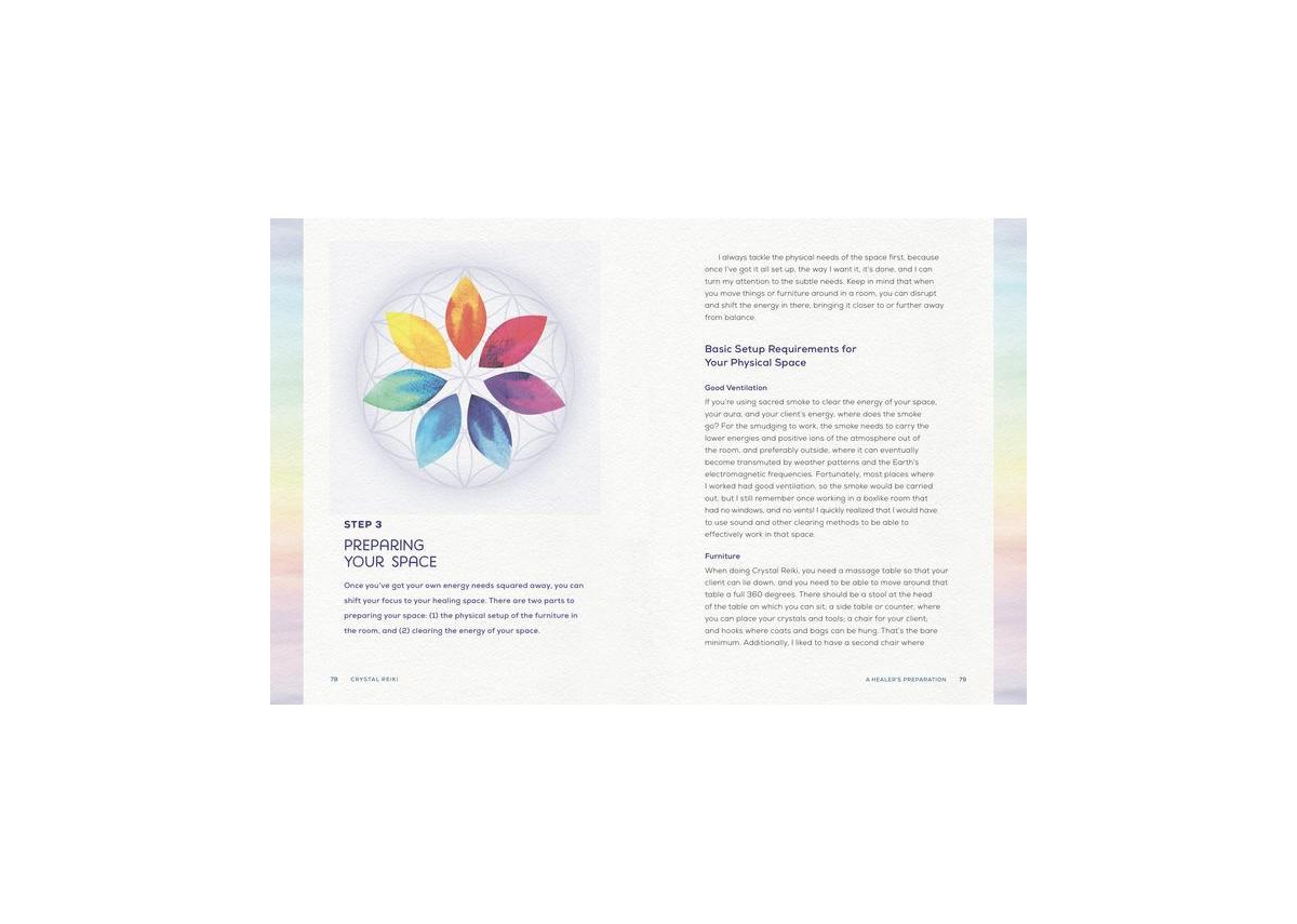 Crystal Reiki - A Handbook for Healing Mind, Body, and Soul by Krista N. Mitchell