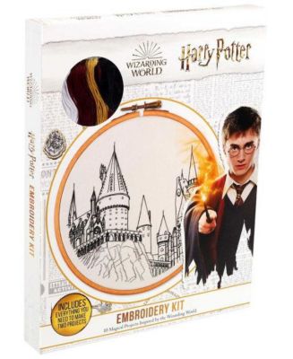 Harry Potter Embroidery by Deborah Wilding