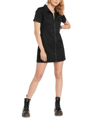 Volcom - Juniors' Frochickie Utility Dress