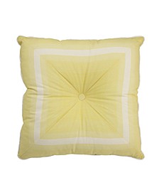 Paisley Verveine Tufted Stripe Decorative Accessory Pillow