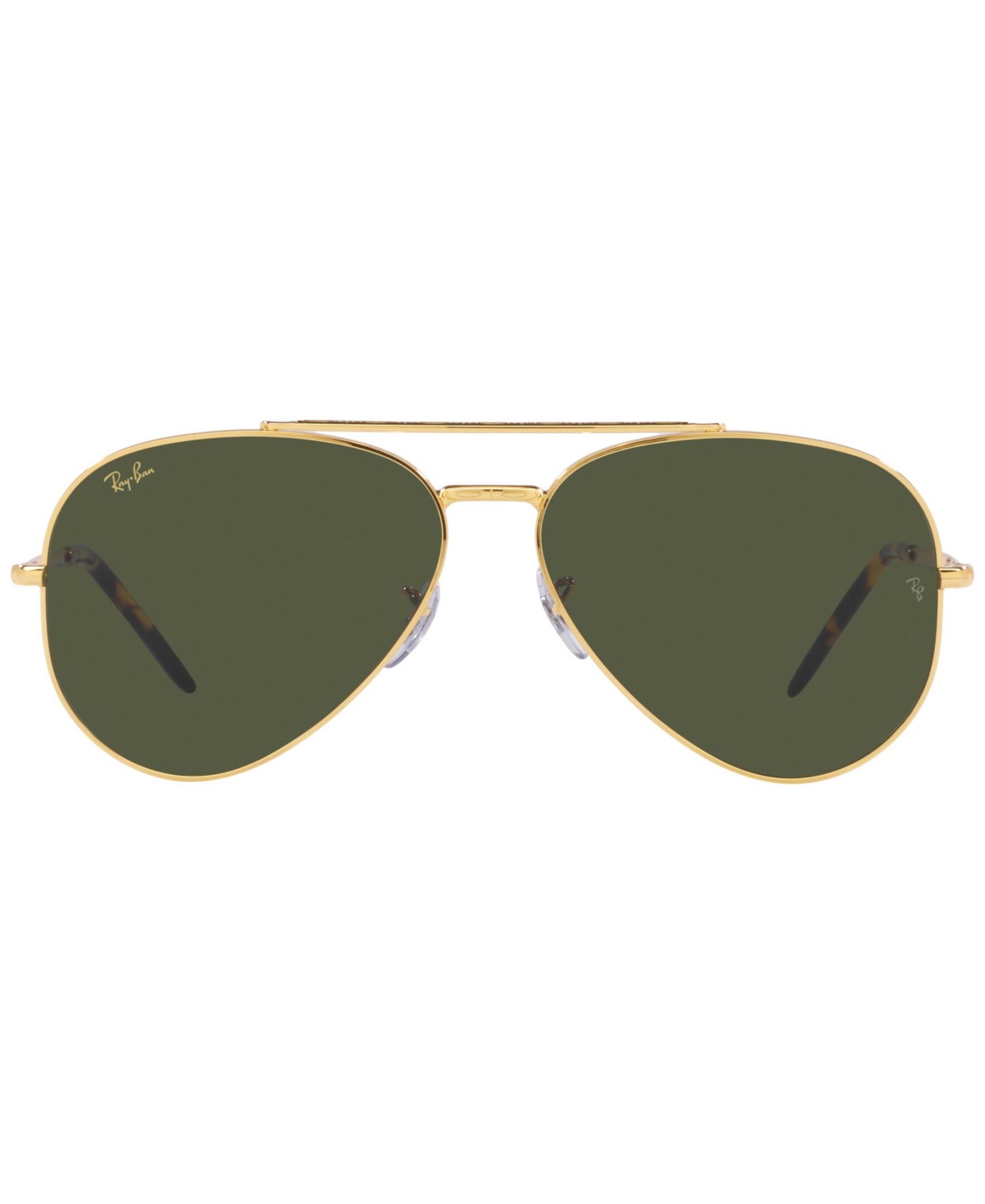 Солнцезащитные очки Ray-Ban Unisex New Aviator Sunglasses, RB3625, цвет: Золотой — фото 3