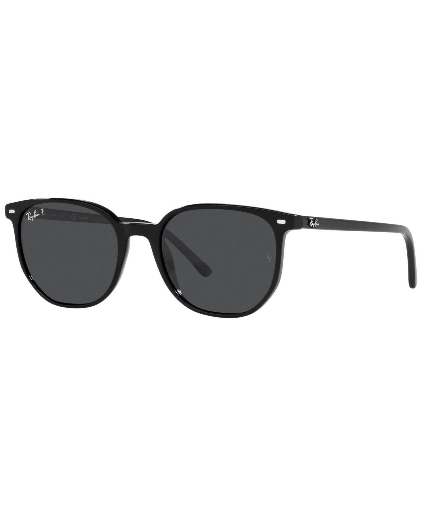 Солнцезащитные очки Ray-Ban Unisex Polarized Sunglasses, RB2197 Elliot 52, цвет: Чёрный — фото 1