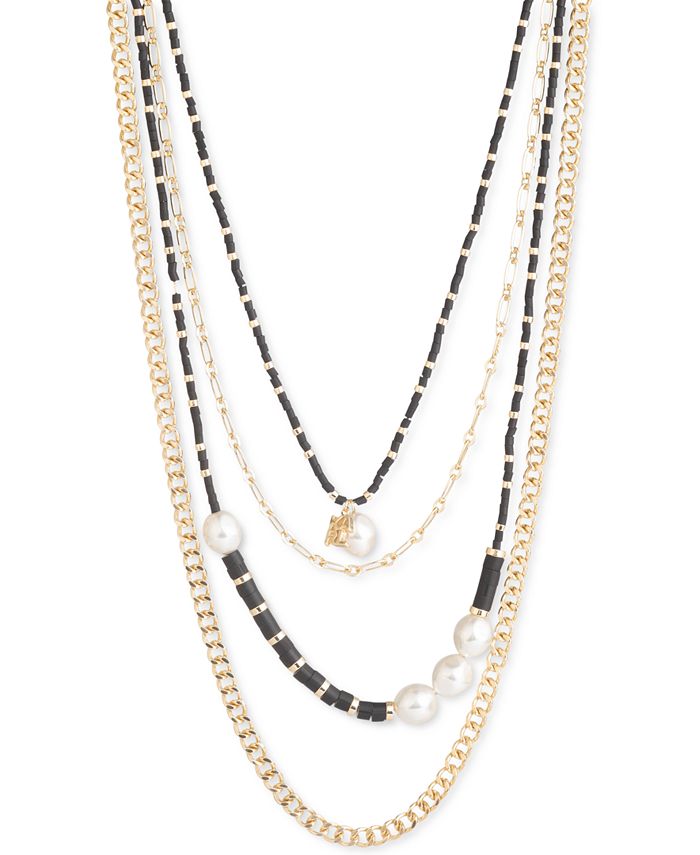 Karl lagerfeld pearl necklace new arrivals