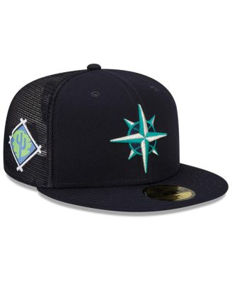 Men's Navy Seattle Mariners 2022 Spring Training 59FIFTY Fitted Hat ...