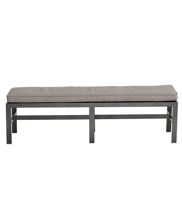Agio Marlough II Aluminum Armless Dining Bench Created for Macy s