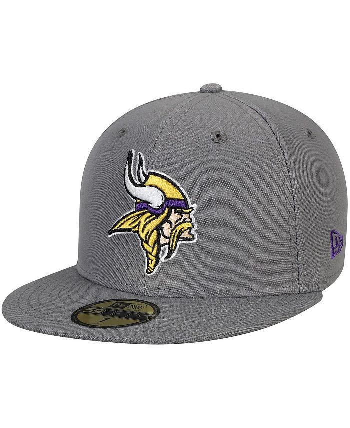 Lids Minnesota Vikings New Era White on 59FIFTY Fitted Hat