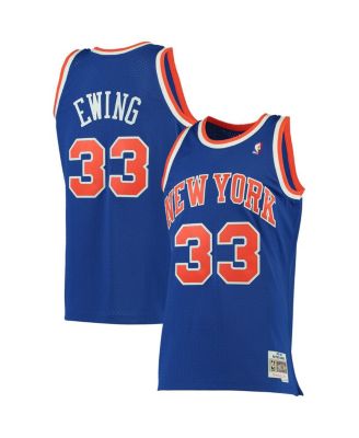 Mitchell & Ness Men's Patrick Ewing Blue New York Knicks Big And Tall ...