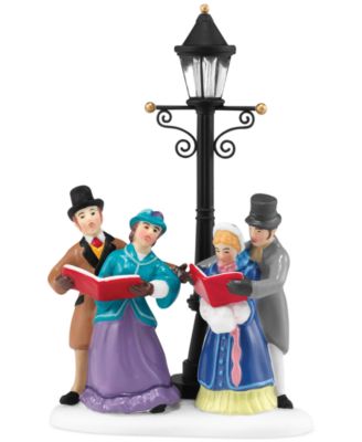 Department 56 - Dickens' Village Caroling By Lamplight Collectible Figurine