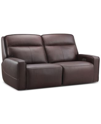 CLOSEOUT! Dextan Leather 2-Pc. Sofa with 2 Power Recliners