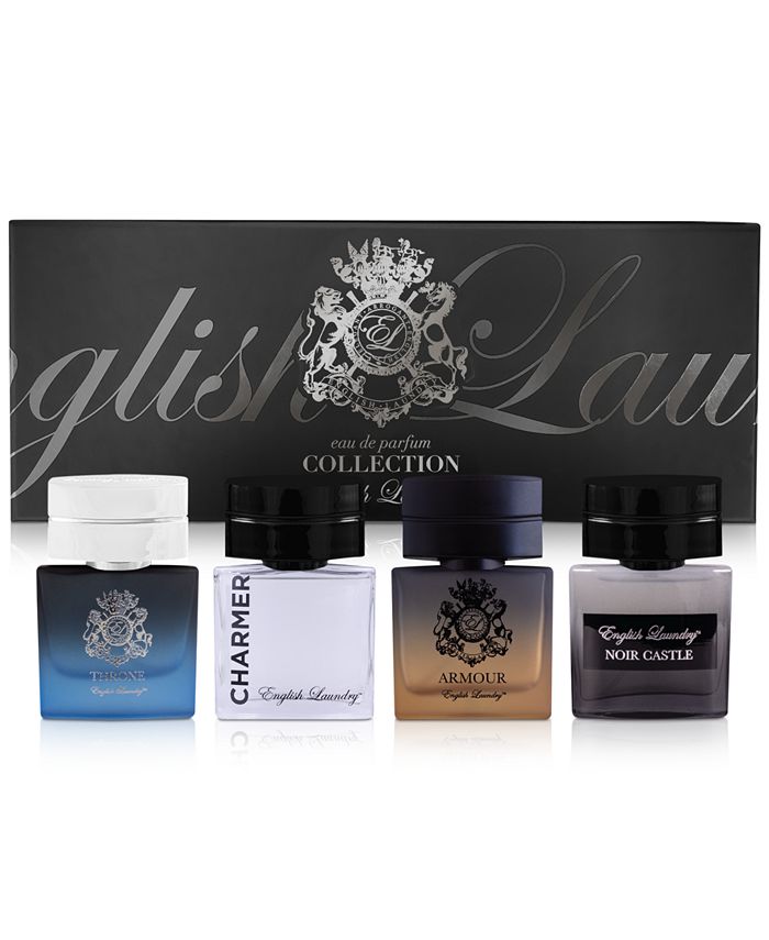 English Laundry Mens 20ml Coffret Collection, Throne, Armour, Noir CA