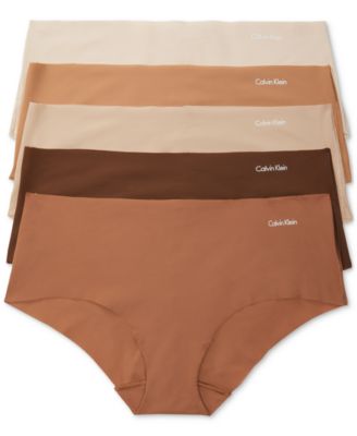 Calvin Klein Invisible Hipster 5-Pack QD3557 & Reviews - All Underwear ...