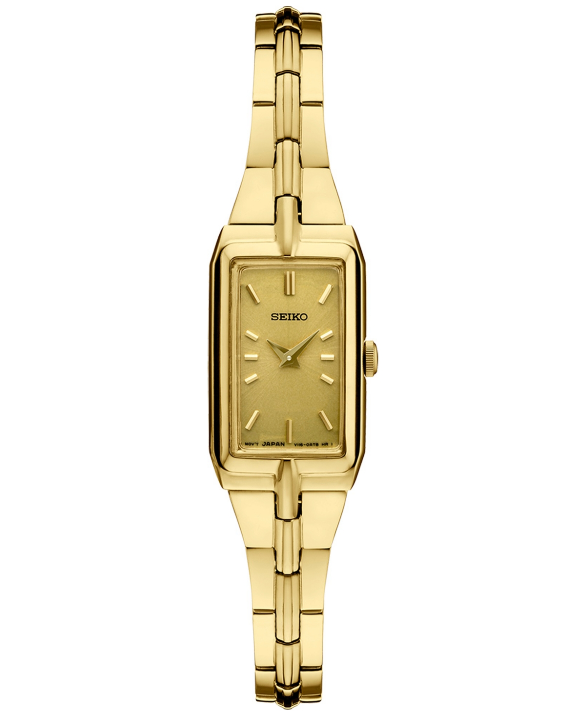 Seiko Women's Essential Gold-Tone Stainless Steel Bracelet Watch 15mm &  Reviews - All Watches - Jewelry & Watches - Macy's