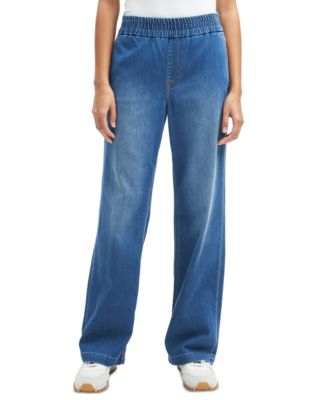 JEN7 - Elastic-Waist Pull-On Jeans