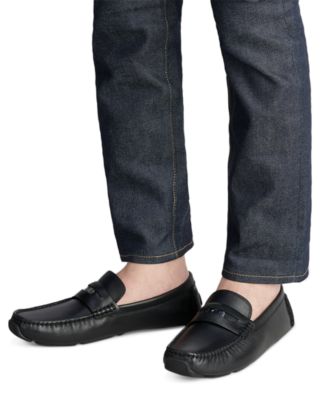 Men's C Coin Leather Driver