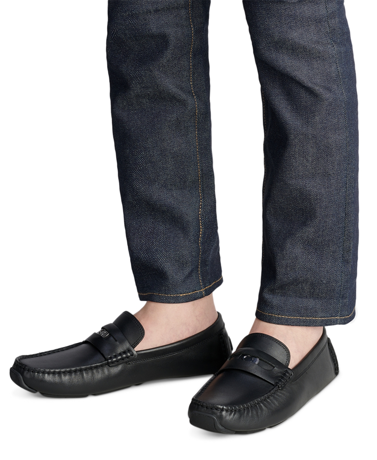 Coach Men's C Coin Leather Driver