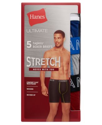 Men's 5-Pk. Ultimate&reg; Stretch Boxer Briefs