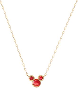 Disney Mickey Mouse Cubic Zirconia 