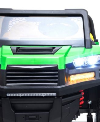 Toys 2 Seater Ride on Tractor Trailer