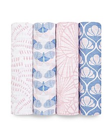 Deco Swaddle Blankets, Pack of 4