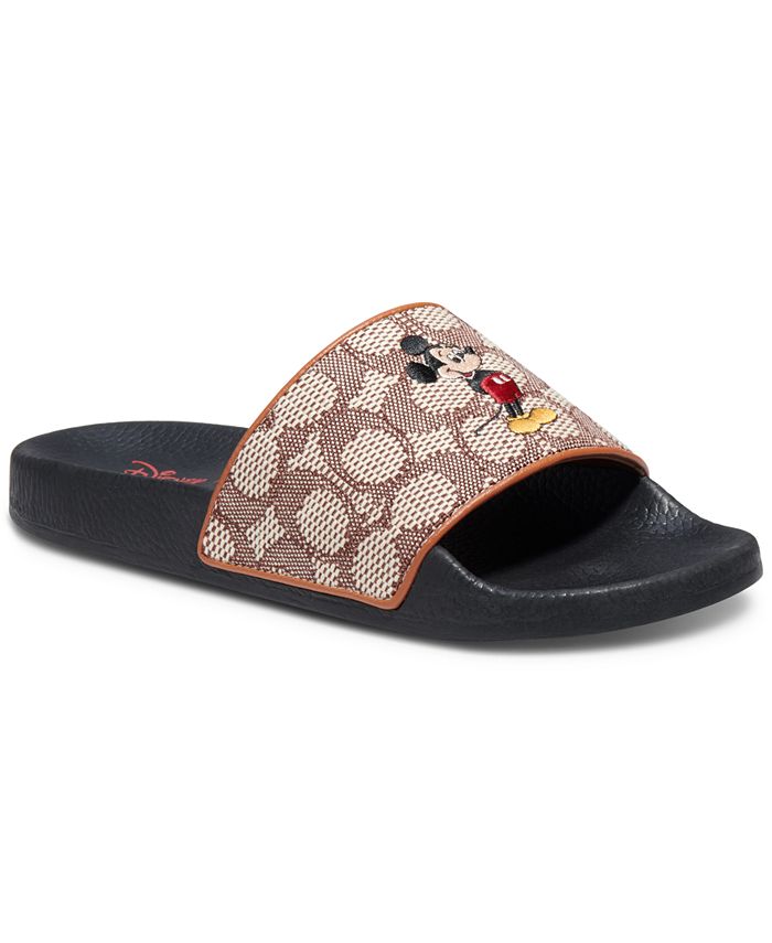 COACH Disney x ©Disney Parks Sport Slide Sandals & Reviews - Sandals -  Shoes - Macy's