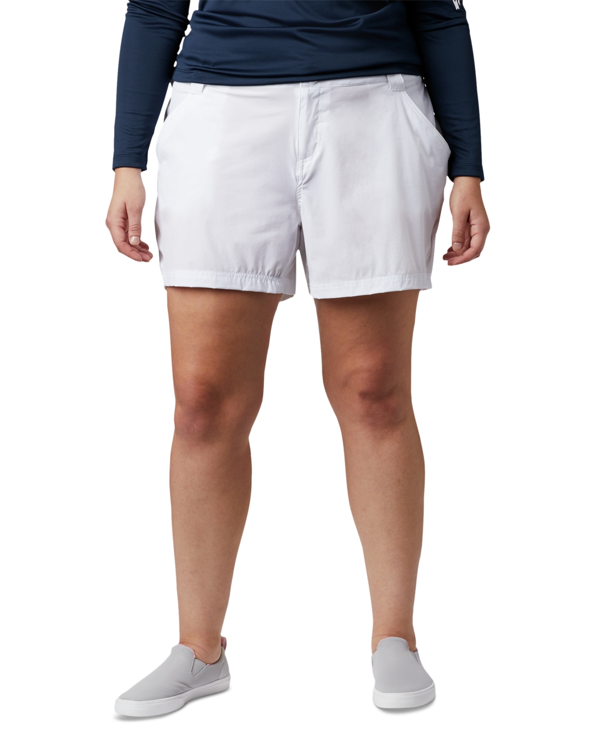 Columbia Plus Size Pfg Coral Point Iii Shorts