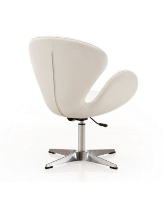 Raspberry Adjustable Upholstered Swivel Chair