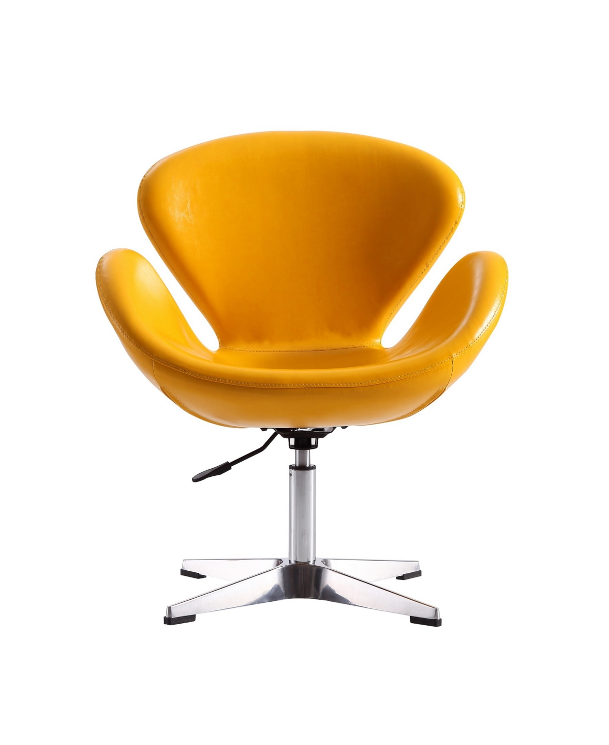 Manhattan Comfort Raspberry Adjustable Swivel Chair