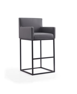 Ambassador Leatherette Upholstered Barstool