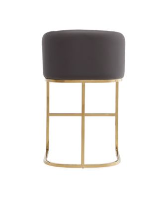 Louvre 36" Leatherette Upholstered Counter Stool