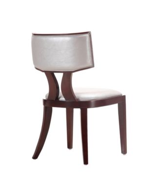 Pulitzer 2-Piece Leatherette Upholstered Dining Chair Set