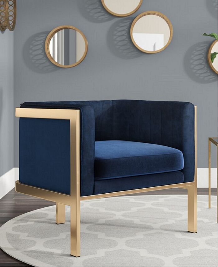 Manhattan Comfort Paramount Accent Armchair, Set of 2 Macy's